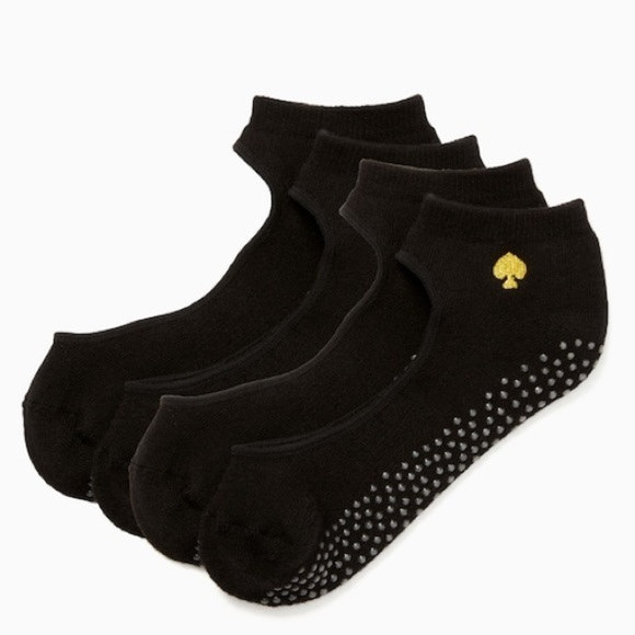 kate spade Other - NWT Kate Spade Barre No Show Ankle Grip Socks
